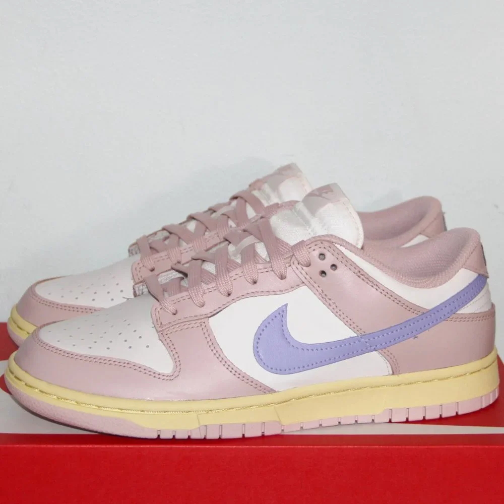 Nike Dunk Low Pink Oxford Shoes Womens 10